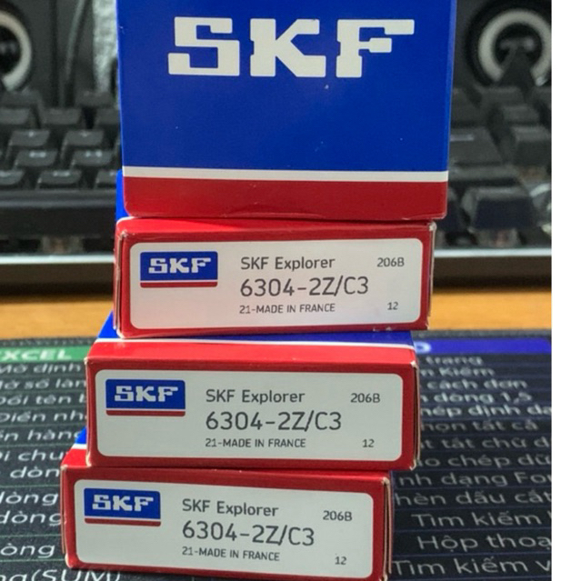 vòng bi 6304 skf 2z/c3