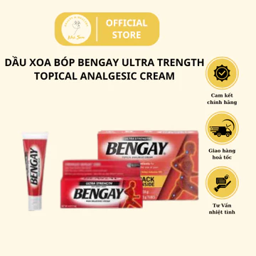 Dầu xoa bóp |Kem xoa bóp giảm đau nhức Ultra strenght Bengay 113g | Chính Hãng Mỹ| Nhà Sam_ Chuyên Hàng Authentic