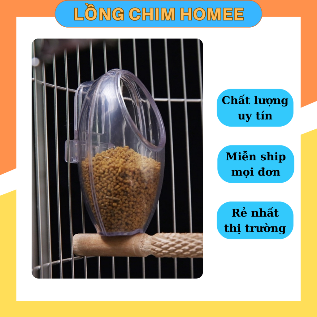 Cóng Chống Vẩy Hàng Việt Nam dành cho chim Chào Mào, chim Chích Choè phụ  kiện lồng chim Homee cao cấp H34 | Shopee Việt Nam