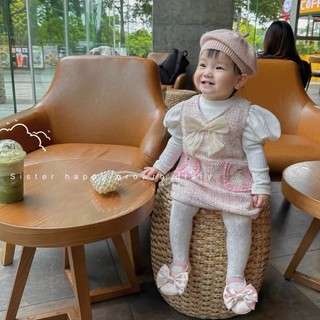 Giày Công Chúa Đế Mềm Chống Trượt Phong Cách Phương Tây Cho Bé Gái <33