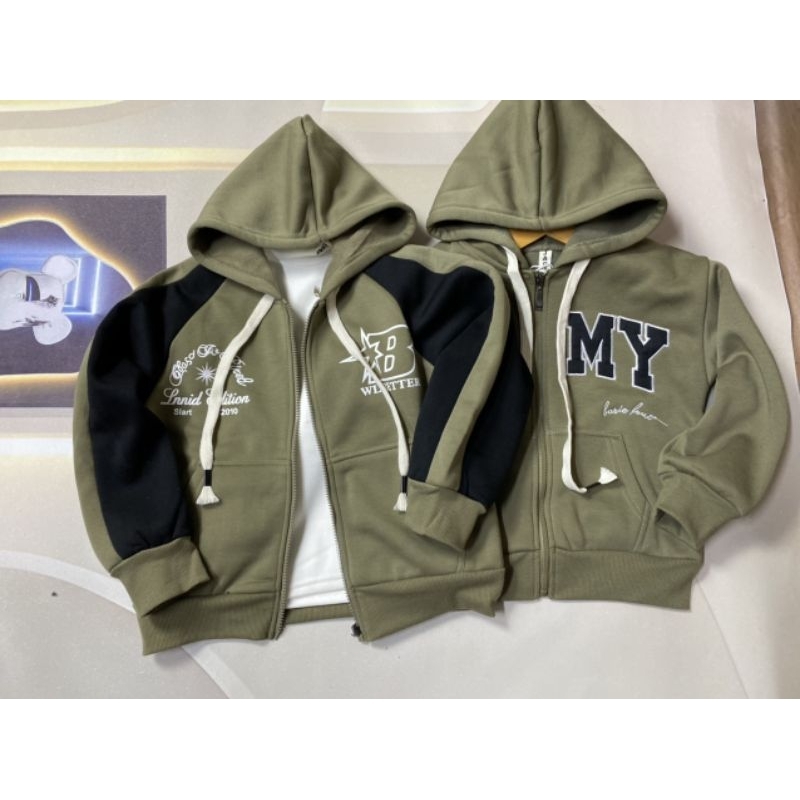 Áo hoodie trẻ em size từ 20-45kg nỉ LÓT LÔNG NHUNG hàng QC