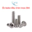 Set 10&50 con Ốc Bake Đầu Tròn Size M6 (6 Li) INOX 304 M6x30