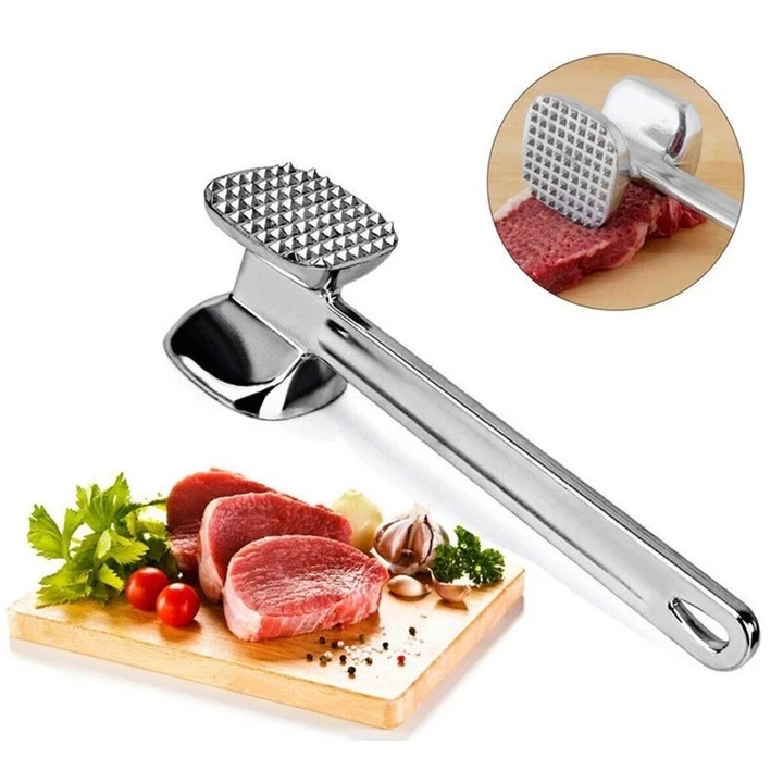 Búa Gang Đập Dầm Thịt 2 Đầu Giã Gừng Đập Tỏi Thông Minh 3 Trong 1