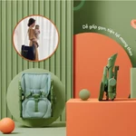 Unilove Ghế ăn dặm gấp gọn 3 trong 1 Feed Me có 4 chế độ điều chỉnh độ cao, chân ghế chống trượt an toàn cho bé — ảnh 4
