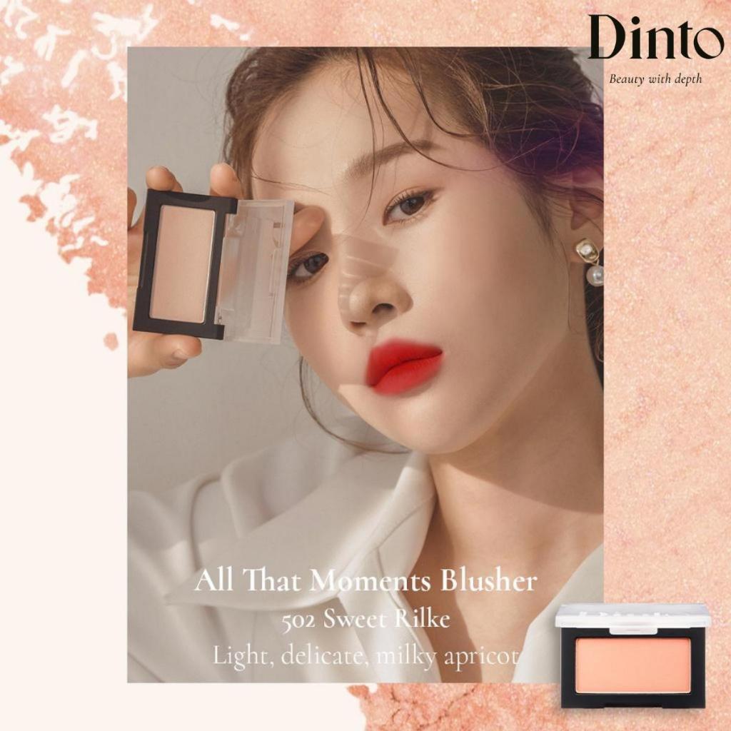Phấn Má Hồng DINTO Blur-Finish All That Moments Blusher  4.4g