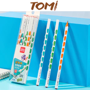 Bút Chì 2B Định Vị Tay Cầm Cho Bé Tập Viết TOMI 202