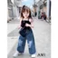 Áo hai dây TB427 TN428 Quần dài cho bé gái - Quần Jeans sành điệu cho bé gái TB418 TN419