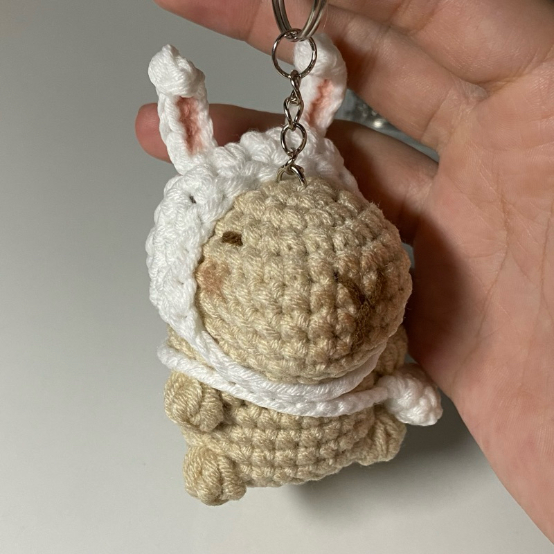MÓC KHOÁ CAPYBARA - CAPYBARA KEYCHAIN CROCHET | Shopee Việt Nam
