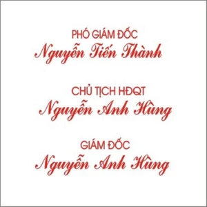 {Nhanh} Khắc dấu chức danh, dấu theo yêu cầu (18x47mm) theo tiêu chuân nét