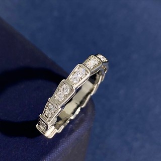 Nhẫn nữ LAMY Serpent Adorned With Stones Ring Silver 8081