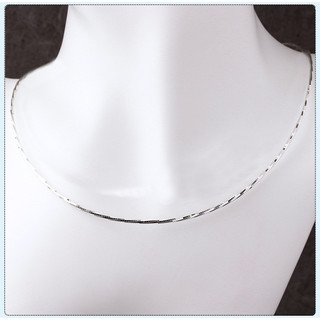 Dây chuyền bạc LAMY Octagonal Snake Necklace Silver 6270SV - Dây chuyền nữ bạc Ý 925