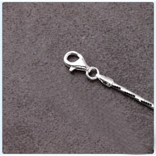 Dây chuyền bạc LAMY Octagonal Snake Necklace Silver 6270SV - Dây chuyền nữ bạc Ý 925