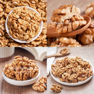 Nhân óc chó 100g, hạt óc chó vàng tách vỏ sống chưa rang, nấu sữa hạt, granola, ngũ cốc ăn kiêng