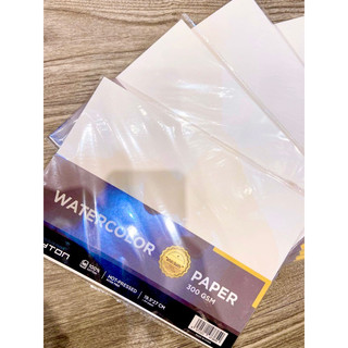 LEYTON - Giấy vẽ màu nước 300gsm - 100% cotton - giấy vẽ hạng hoạ sĩ 🐻🌸