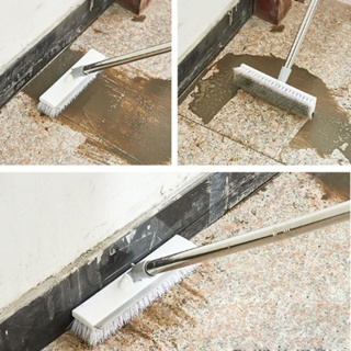 Chổi Quét Sàn Nhà Tắm Đa Năng 2in1, Chổi Cọ Sàn Và Gạt Nước 2 trong 1, Chỉnh Độ Dài Linh Hoạt , CHỔI GẠT NƯỚC QUÉT SÀN