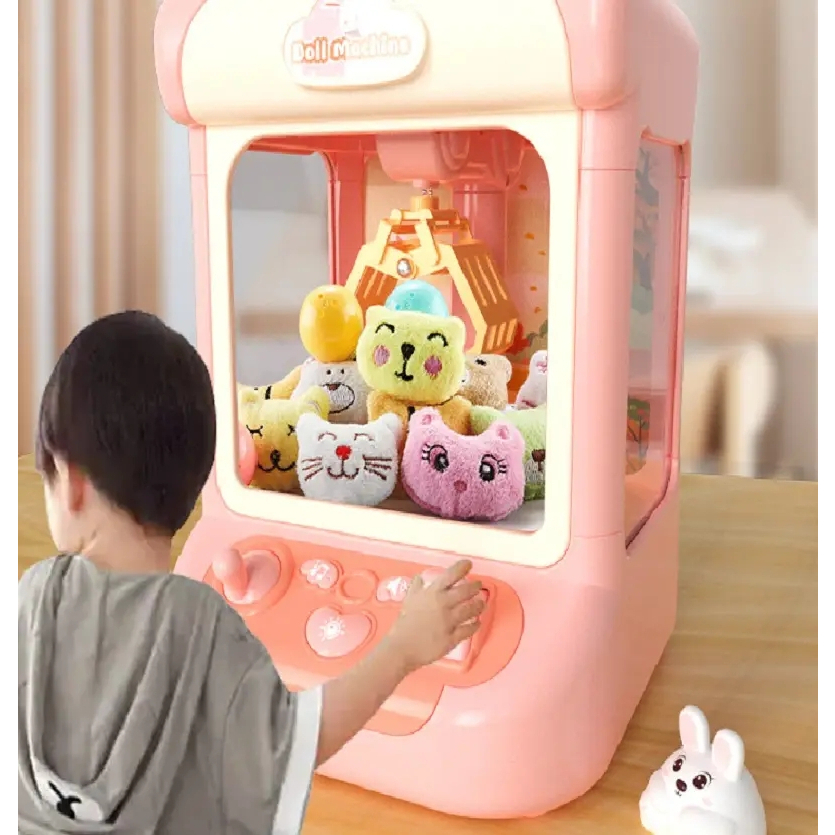 Đồ Chơi Máy Gắp Thú Bông Có Đèn Nhạc Cho Bé Phút Giây Vui Nhộn