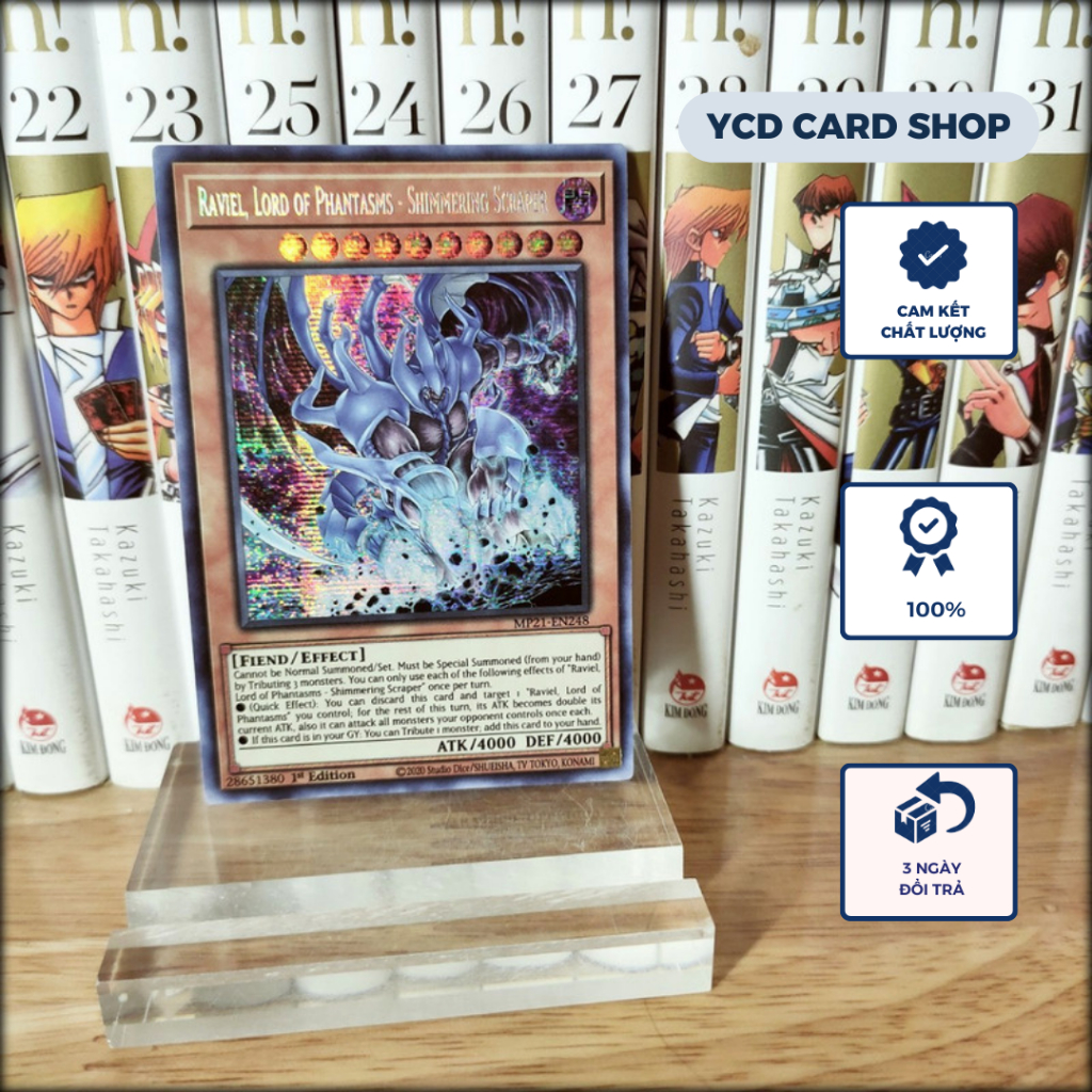 1st Edition Yugioh Card 2006 Yu-Gi-Oh! 1st Ed. Raviel Lord Of Phantasms  SOI-EN003 (ULTIMATE Collector Trading Card