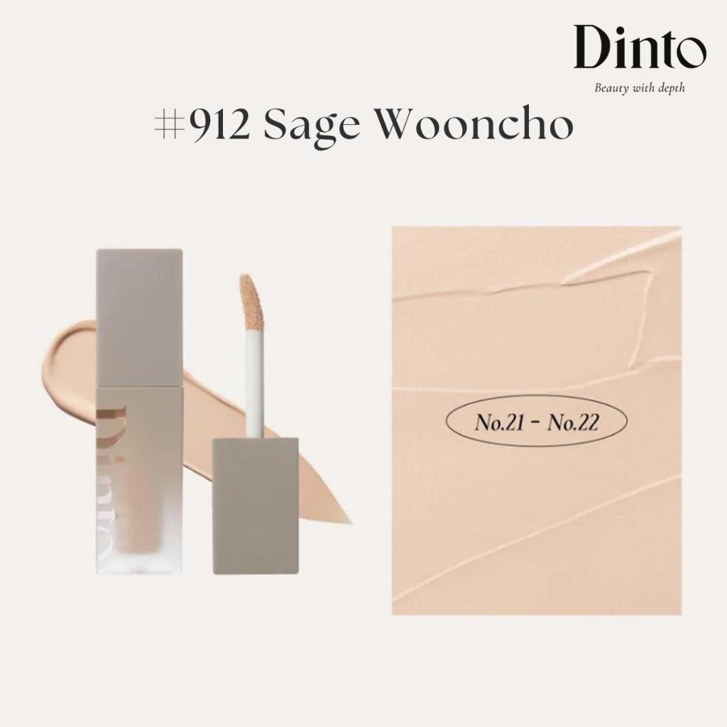 Kem Che Khuyết Điểm Thuần Chay Làm Sáng Da Mỏng Nhẹ Kiềm Dầu DINTO Wooncho Light-Veil Concealer