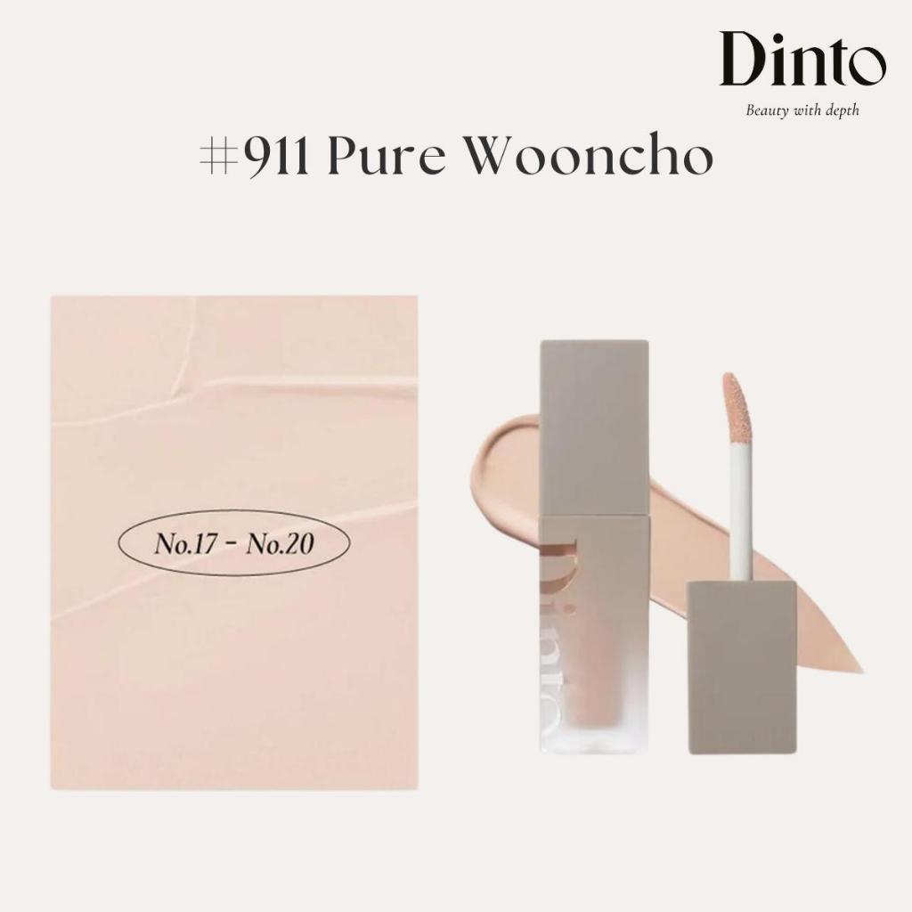 Kem Che Khuyết Điểm Thuần Chay Làm Sáng Da Mỏng Nhẹ Kiềm Dầu DINTO Wooncho Light-Veil Concealer
