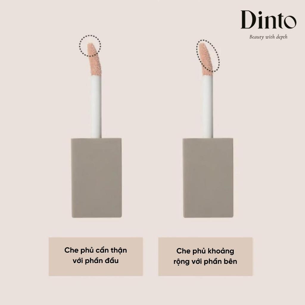 Kem Che Khuyết Điểm Thuần Chay Làm Sáng Da Mỏng Nhẹ Kiềm Dầu DINTO Wooncho Light-Veil Concealer