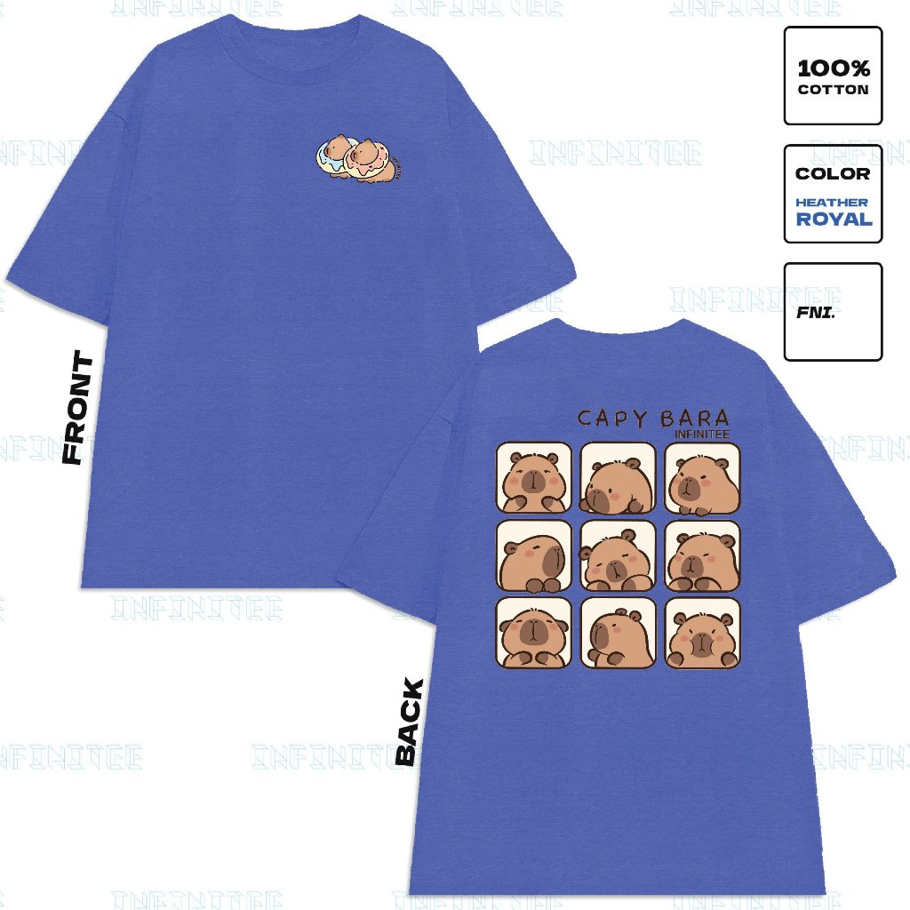 Áo thun INFINITEE Fni24018, Thun 100% Cotton - form rộng Unisex.