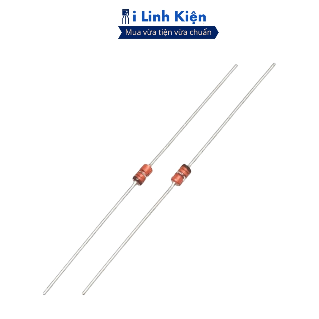 Diode 1N4148 màu đỏ túi 10 con chính hãng ilinhkien