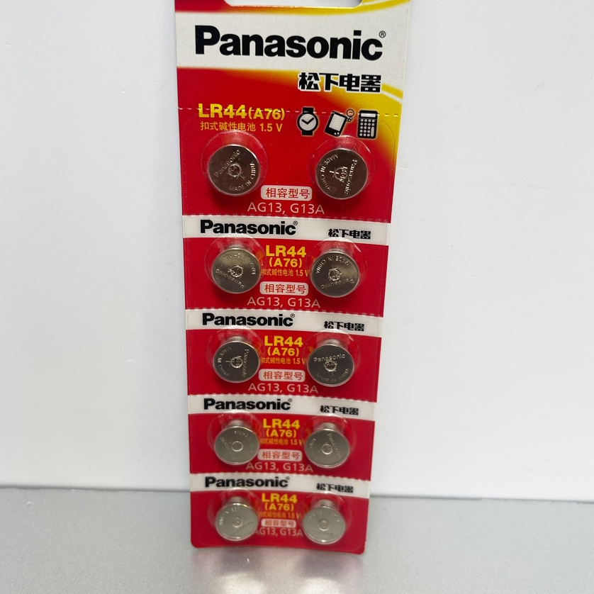( Vỉ 10 Viên ) Pin LR44, AG13, A76, LR1154 , AG3, LR41 Alkaline ...