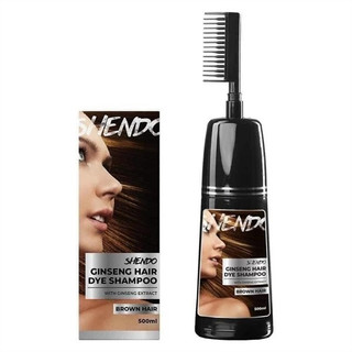 Dầu gội Shendo Ginseng Hair Dye Shampoo Brown Hair 250ml