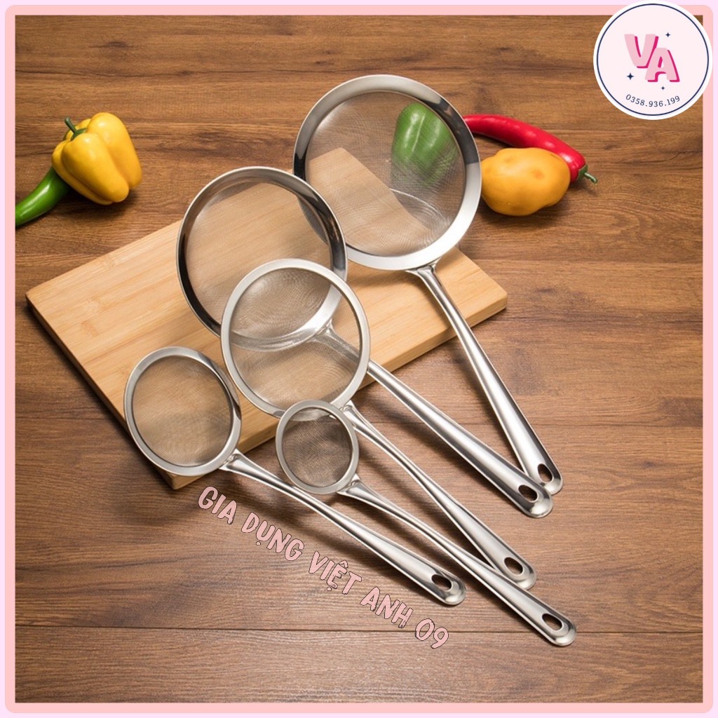 Vớt bọt, Vợt lọc cặn dầu ăn và vớt bọt inox cao cấp | Shopee Việt Nam
