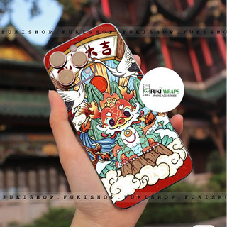 Tấm dán Skin Mặt sau - Ốp Lưng Rồng MS06 Dành cho 15 pro max,14 pro max,13 pro max,12 pro max- FukiShop