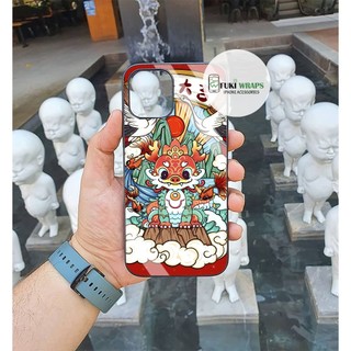 Tấm dán Skin Mặt sau - Ốp Lưng Rồng MS06 Dành cho 15 pro max,14 pro max,13 pro max,12 pro max- FukiShop