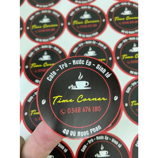 [Combo 5to] Tem Nhãn mác In Tại Xưởng  decal nhựa, giấy, dán theo yêu cầu -  kích thước Khổ giấy 32x43cm