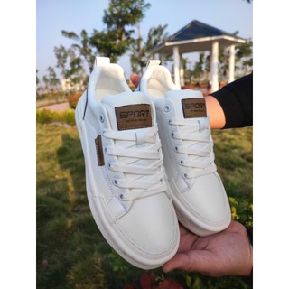 [ NEAN SHOES ] Giày Sneaker Nam Cổ Lửng Da Cao Cấp Đế Cao Su Đúc Tăng Chiều Cao 4 Màu Nâu Đen Kem Trắng
