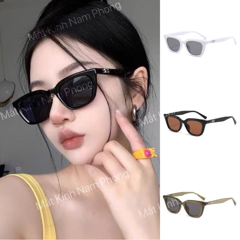 Kính râm nam nữ thời trang phù hợp nhiều khuôn mặt, kính râm gm 2024 ...