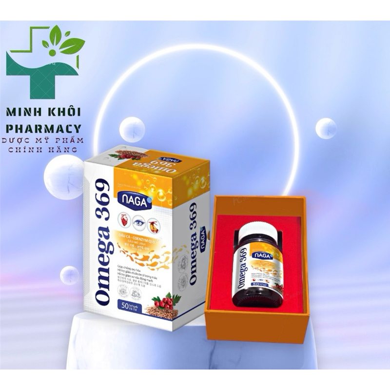 Omega 369 - NAGARA - Tốt cho tim mạch, mắt khỏe mạnh, giảm xơ vữa động ...