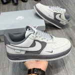 Giày_Nike Air Force 1 Dark Grey Metallic Gold Xám Xi Măng Hàng Chuẩn Full Box — ảnh 1