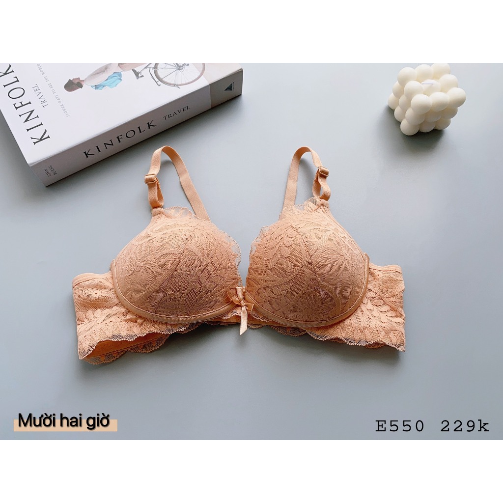 Áo ngực mút vừa không gọng, mặc thoải mái không hằn vết E550, Thời trang 12h