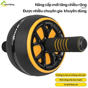 Con Lăn Tập Bụng 1 Bánh LUMERA Tác Dụng Vùng Cơ Bụng. Con lăn tập bụng với Bánh xe chống trượt