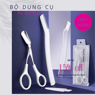 Bộ 5 dụng cụ cắt tỉa lông mày tiện dụng, dễ dàng vệ sinh