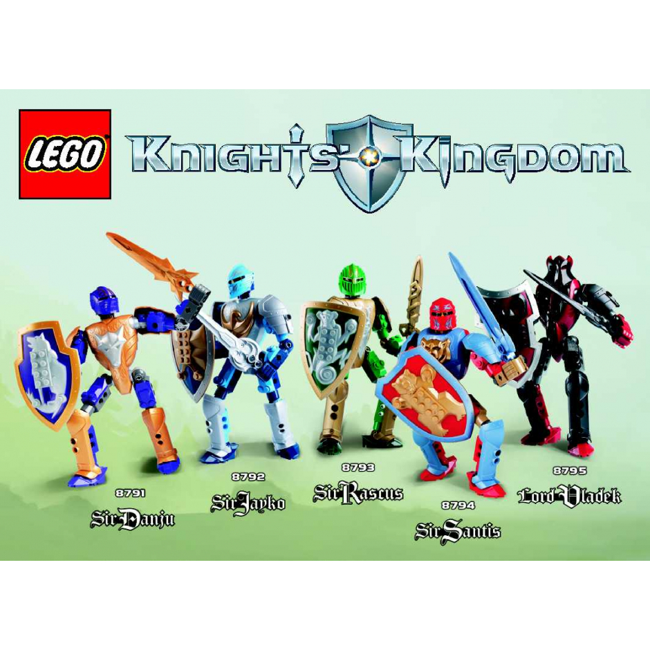 [LEGO Knight Kingdom] - Tổng hợp các set Knight Kingdom cổ (2005 ...