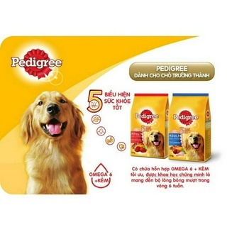 Thức Ăn Hạt Pedigree Cho Chó 1.3kg-3kg