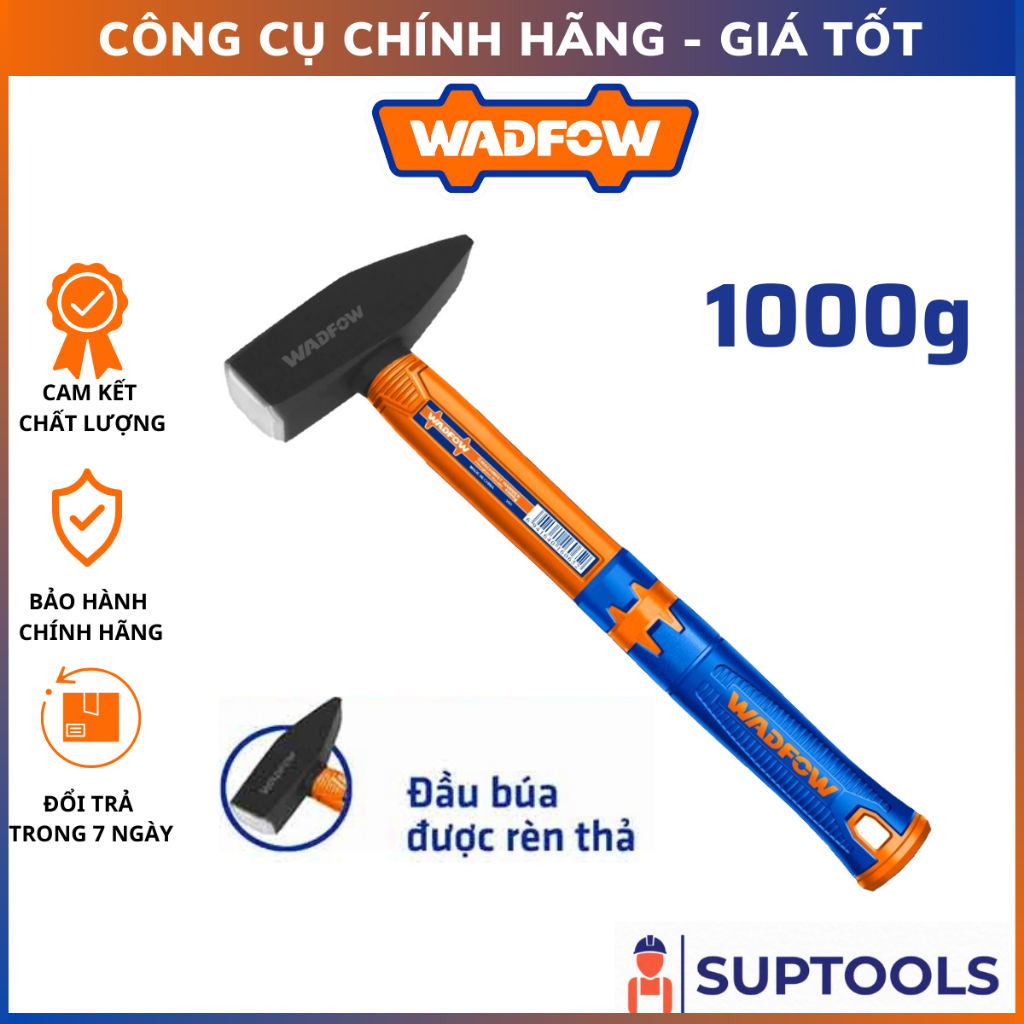 Búa cơ khí 1000g WADFOW WHM1310 Đầu búa rèn thả [Đồ nghề chính hãng ...