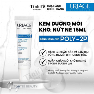 Kem dưỡng môi khô, nứt nẻ URIAGE BARIÉDERM CICA-LÈVRES BAUME PROTECTEUR 15ml