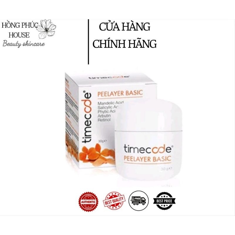 [TẶNG CỌ]PEEL TIMECODE TÁI TẠO ĐỀU MÀU DA, SÁNG DA, CHỐNG LÃO HOÁ, MỜ ...