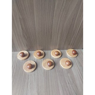 Combo 3 móc gỗ dán tường với keo siêu dính