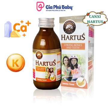 Canxi hartus Vitamin Canxi cho bé D3 cho trẻ sơ sinh Canxi nano Bổ sung canxi hữu cơ cho bé Tăng chiều cao