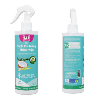 Xịt tẩy rửa thảo mộc đa năng Zafami an toàn cho mẹ và bé Herbal Multi Purpose Cleaning Spray 500mL