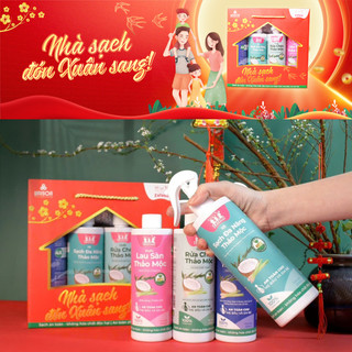 Xịt tẩy rửa thảo mộc đa năng Zafami an toàn cho mẹ và bé Herbal Multi Purpose Cleaning Spray 500mL