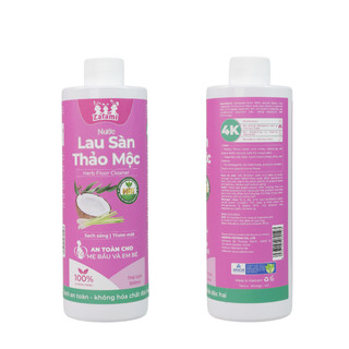 Nước Lau Sàn Thảo Mộc Zafami an toàn cho trẻ em Herb Floor Cleaner 500mL