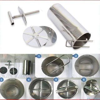 AMZO_KHUÔN LÀM GIÒ, GIÒ LỤA, GIÒ XÀO 1KG INOX CAO CẤP KHÔNG GỈ